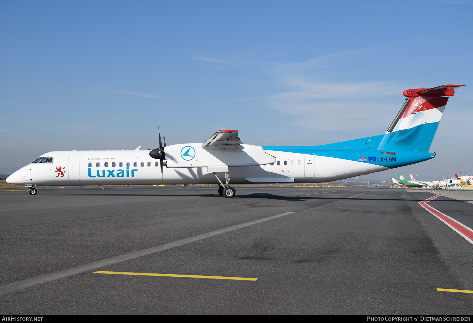 Aircraft Photo of LX-LGM | Bombardier DHC-8-402 Dash 8 | Luxair | AirHistory.net #785931