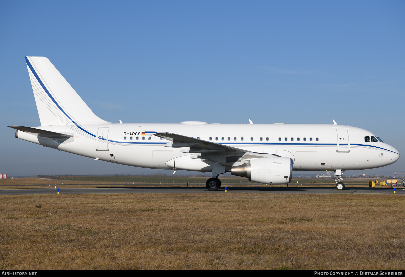 Aircraft Photo of D-APGS | Airbus ACJ319 (A319-115/CJ) | AirHistory.net #785939