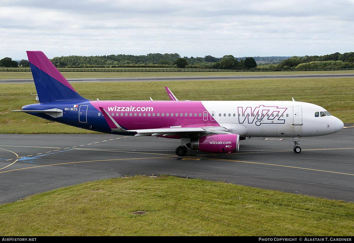 Aircraft Photo of 9H-WZS | Airbus A320-232 | Wizz Air | AirHistory.net #785941