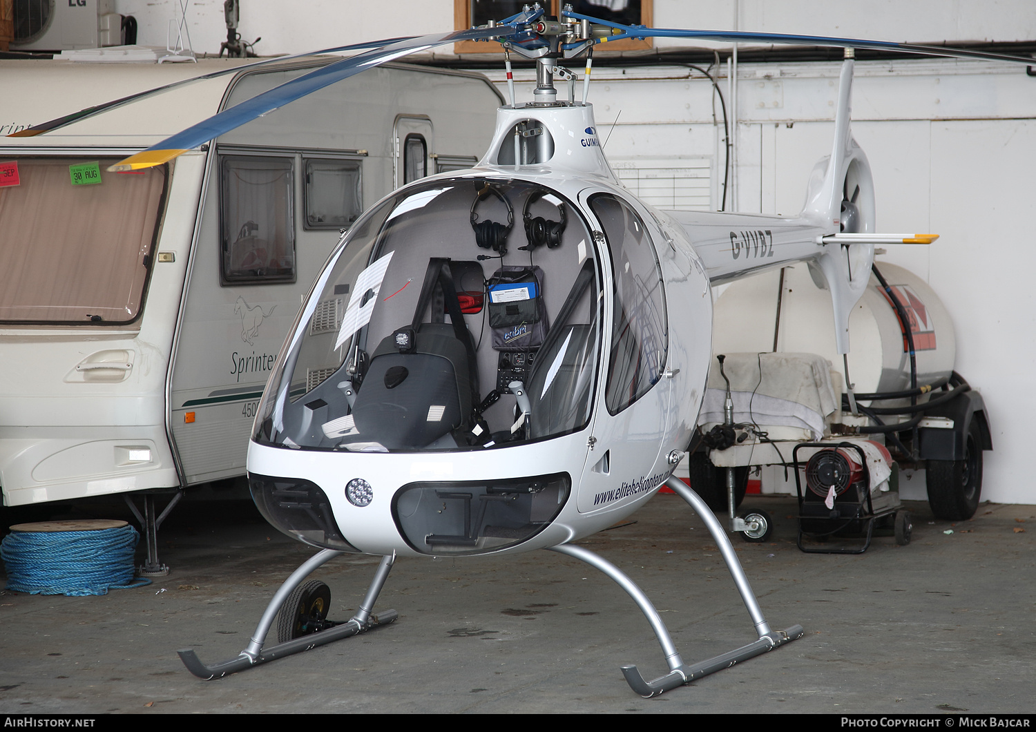 Aircraft Photo of G-VVBZ | Guimbal Cabri G2 | AirHistory.net #785964