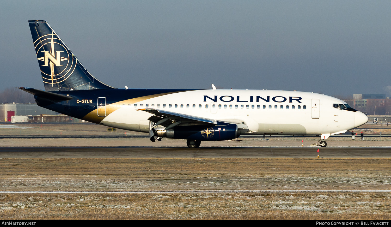 Aircraft Photo of C-GTUK | Boeing 737-2B6C/Adv | Nolinor Aviation | AirHistory.net #785970