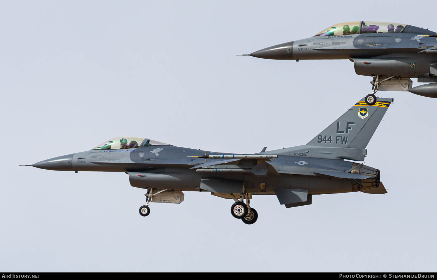 Aircraft Photo of 87-0360 / AF87-360 | Lockheed F-16CM Fighting Falcon | USA - Air Force | AirHistory.net #785978