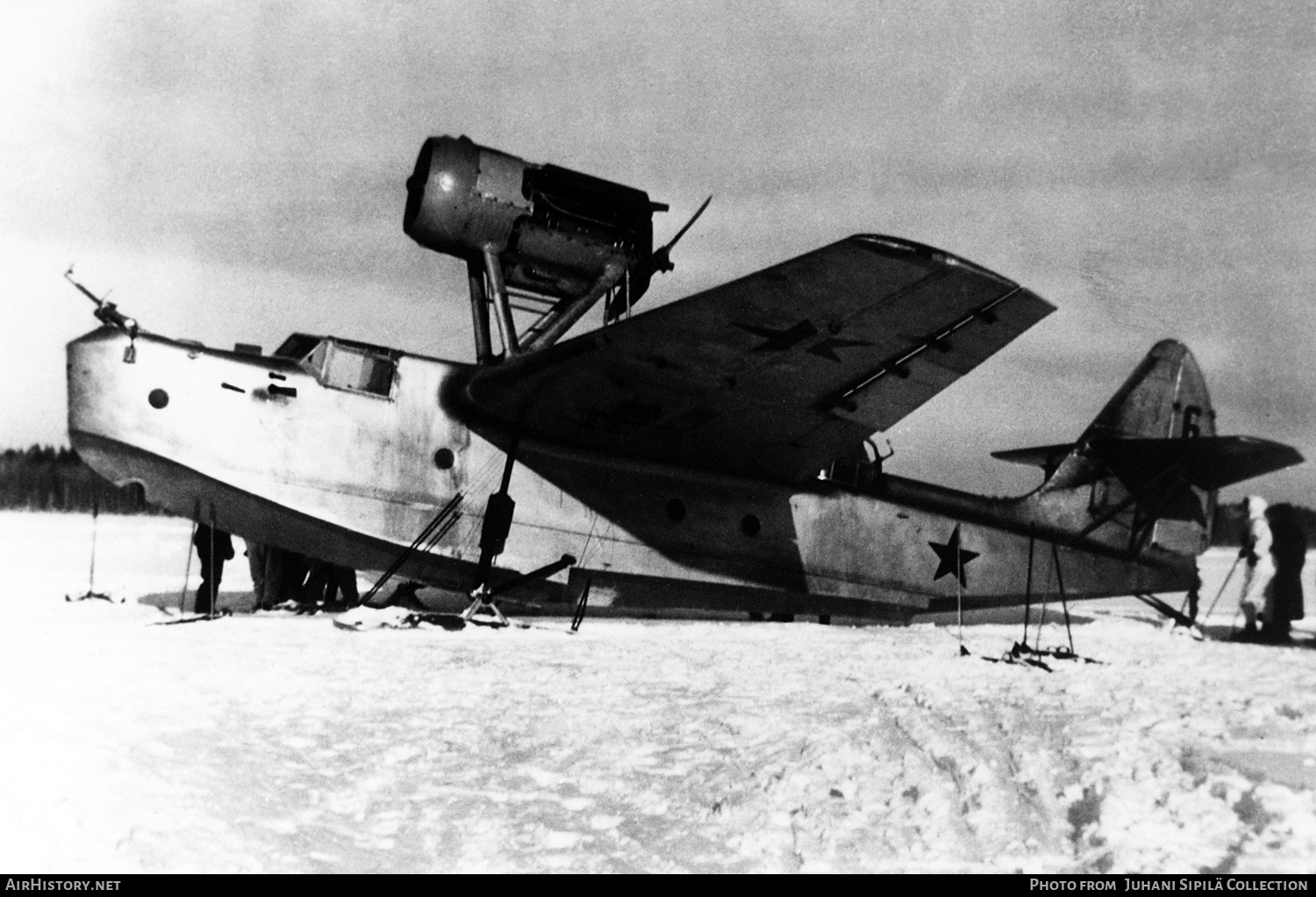 Aircraft Photo of 6 red | Beriev MBR-2M-34 | Soviet Union - Air Force | AirHistory.net #785982