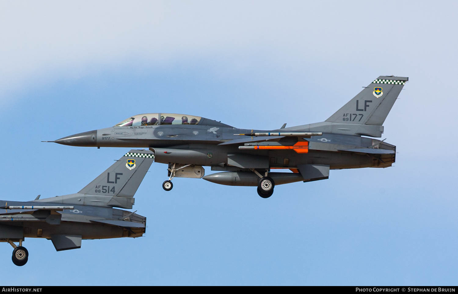 Aircraft Photo of 89-2177 / AF89-177 | Lockheed Martin F-16D Fighting Falcon | USA - Air Force | AirHistory.net #786000