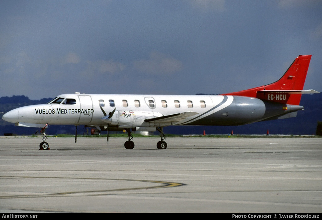 Aircraft Photo of EC-HCU | Fairchild Swearingen SA-226TC Metro II | Vuelos Mediterráneo | AirHistory.net #786016