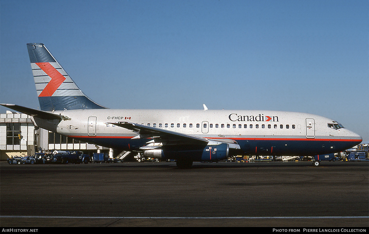 Aircraft Photo of C-FHCP | Boeing 737-2T7/Adv | Canadian Airlines | AirHistory.net #786025