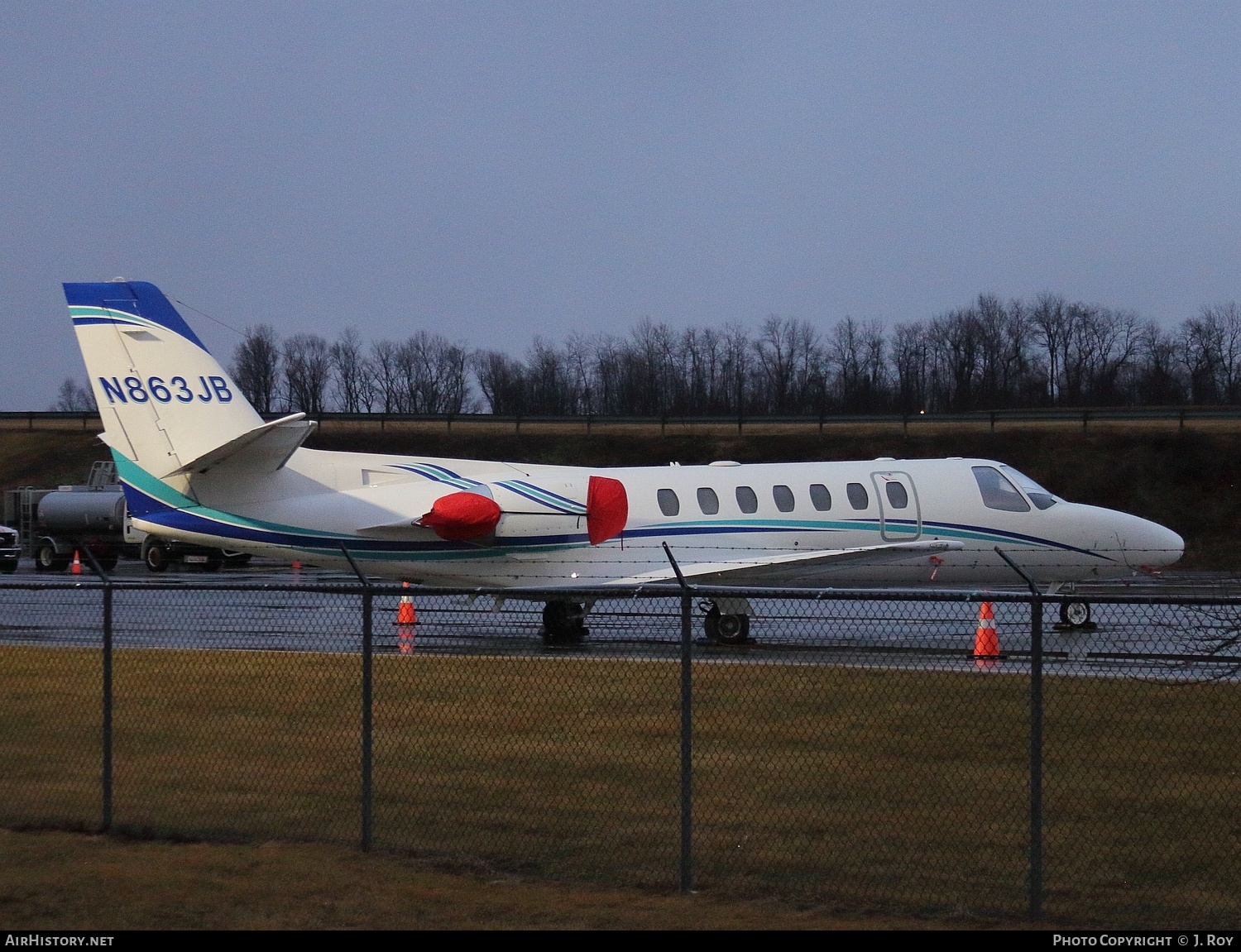 Aircraft Photo of N863JB | Cessna 560 Citation Ultra | AirHistory.net #786031