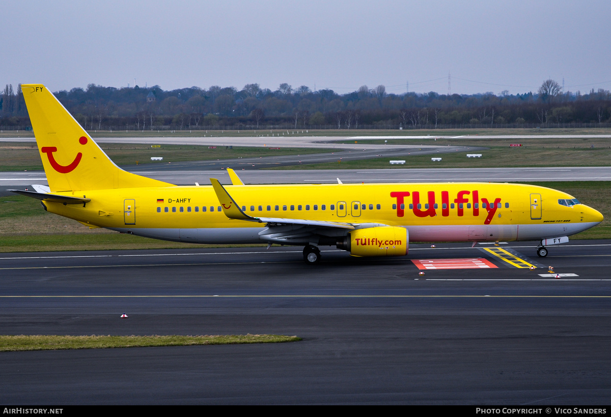 Aircraft Photo of D-AHFY | Boeing 737-8K5 | TUIfly | AirHistory.net #786040