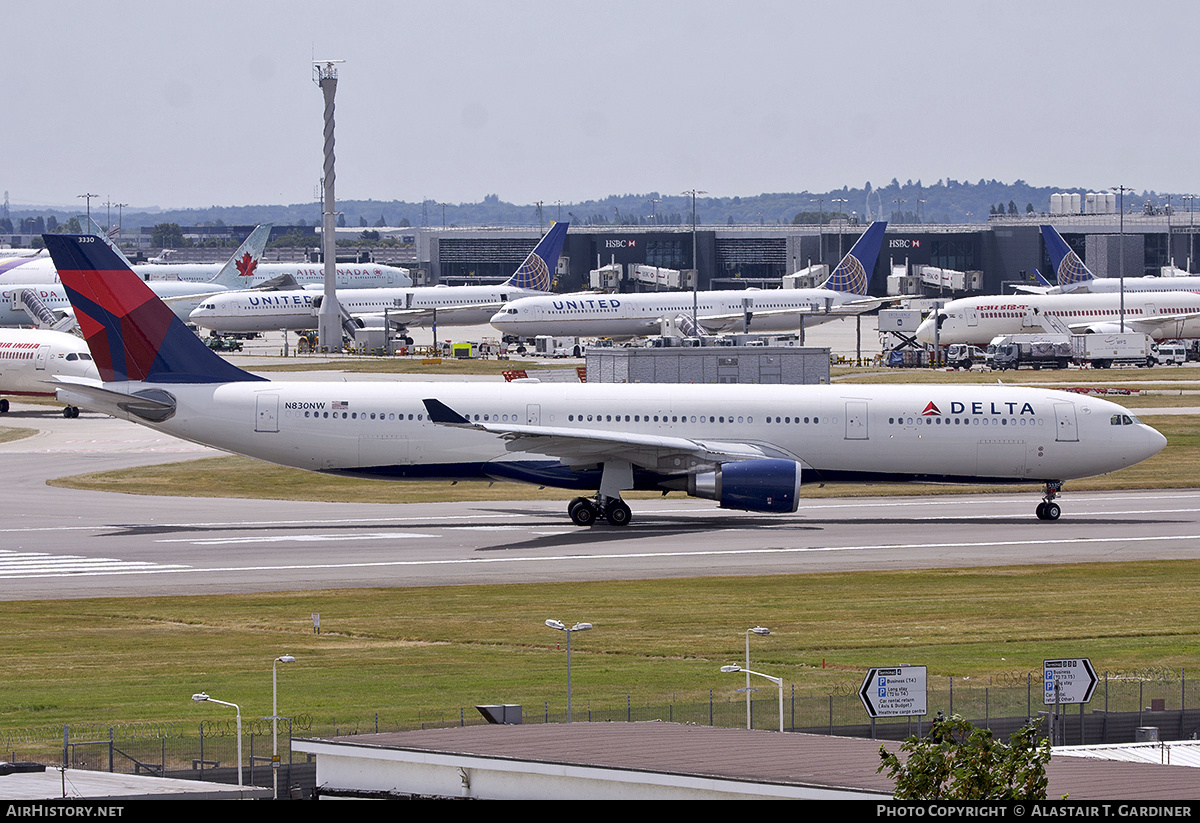 Aircraft Photo of N830NW | Airbus A330-302 | Delta Air Lines | AirHistory.net #786063