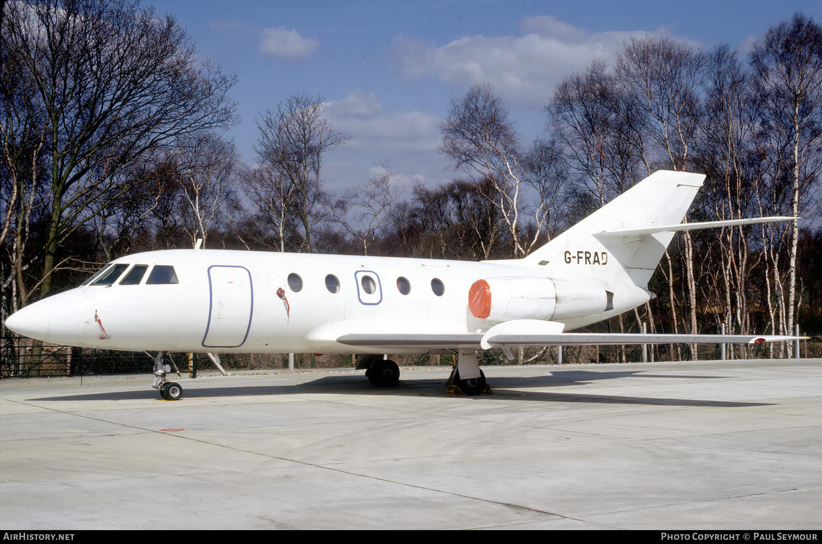 Aircraft Photo of G-FRAD | Dassault Falcon 20E | AirHistory.net #786073