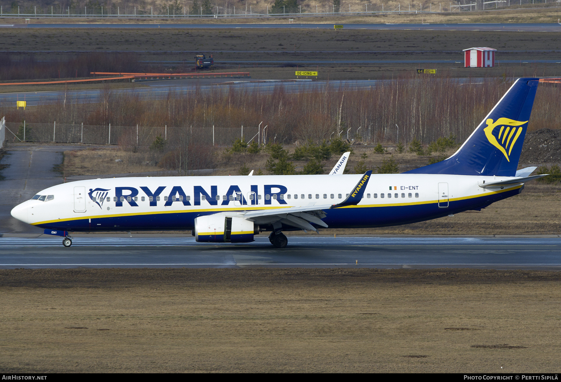 Aircraft Photo of EI-ENT | Boeing 737-8AS | Ryanair | AirHistory.net #786074
