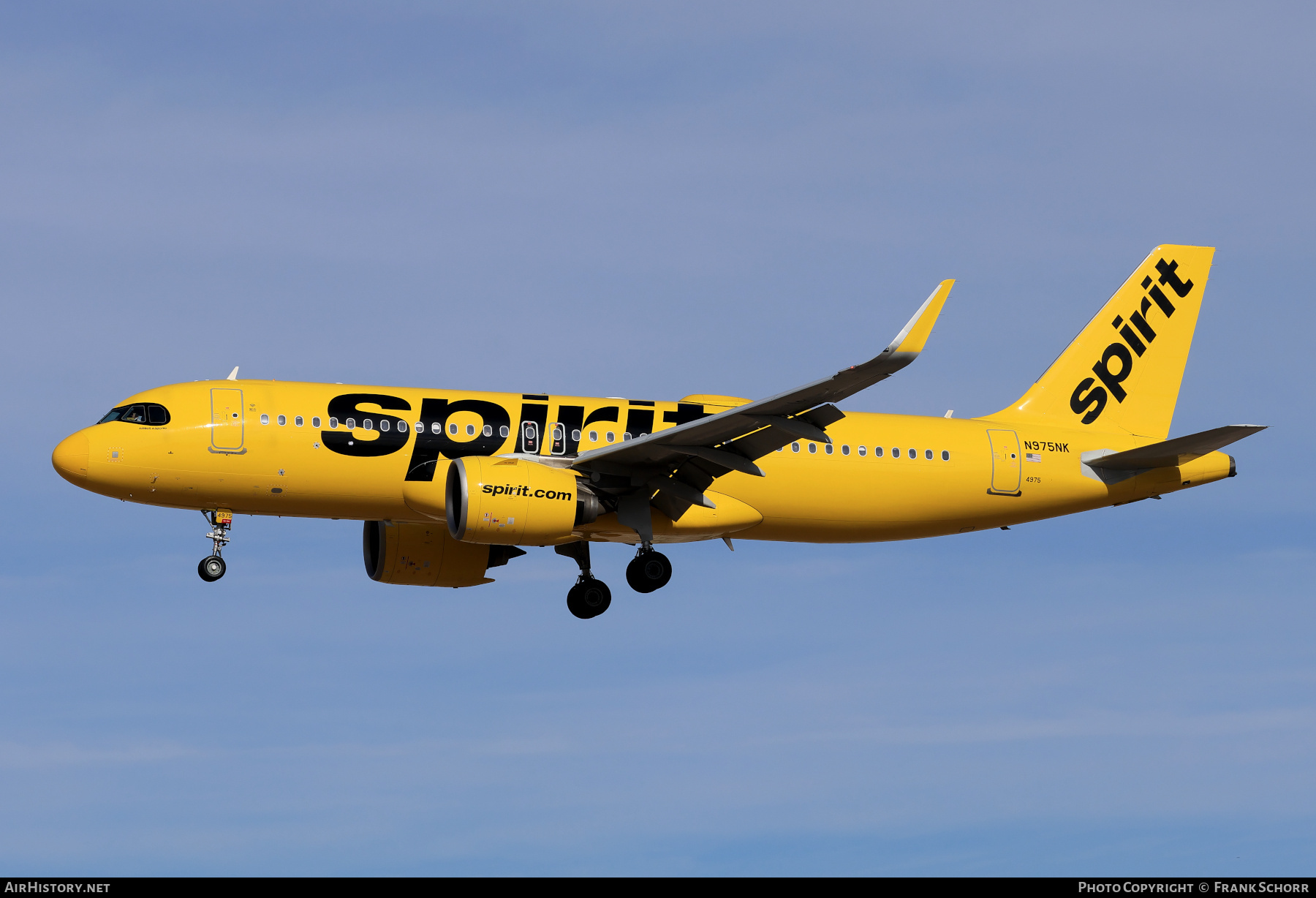 Aircraft Photo of N975NK | Airbus A320-271N | Spirit Airlines | AirHistory.net #786075