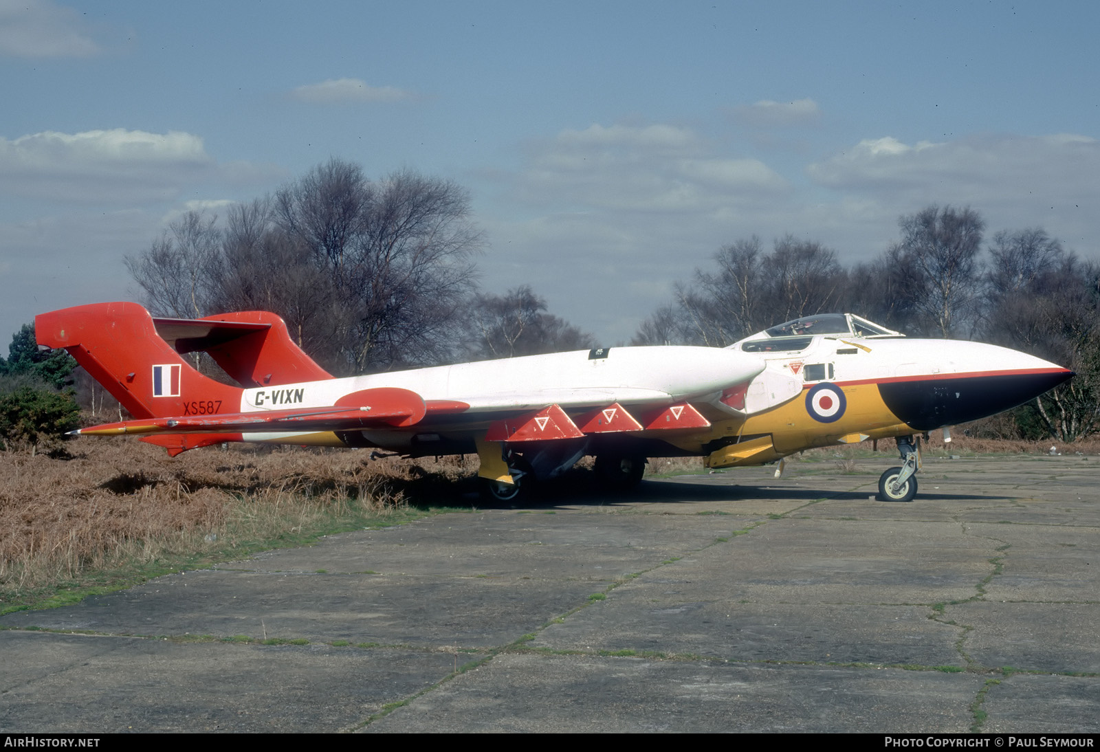 Aircraft Photo of G-VIXN / XS587 | De Havilland D.H. 110 Sea Vixen FAW(TT)2 | UK - Air Force | AirHistory.net #786079