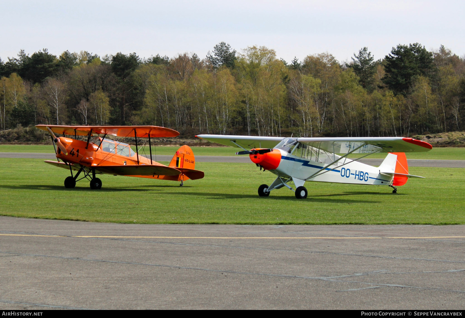 Aircraft Photo of OO-HBG | Piper L-18C Super Cub | AirHistory.net #786124