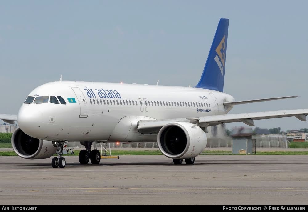 Aircraft Photo of P4-KBH | Airbus A320-271N | Air Astana | AirHistory.net #786146