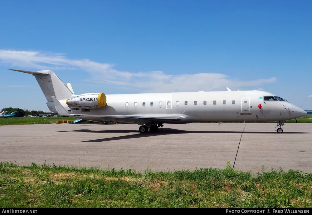 Aircraft Photo of UP-CJ014 | Bombardier CRJ-200ER (CL-600-2B19) | AirHistory.net #786157