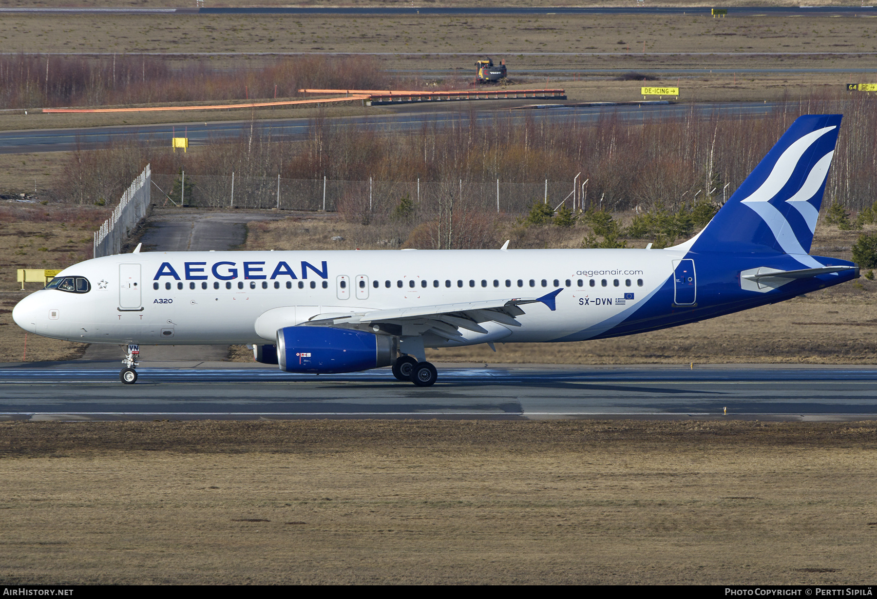 Aircraft Photo of SX-DVN | Airbus A320-232 | Aegean Airlines | AirHistory.net #786158