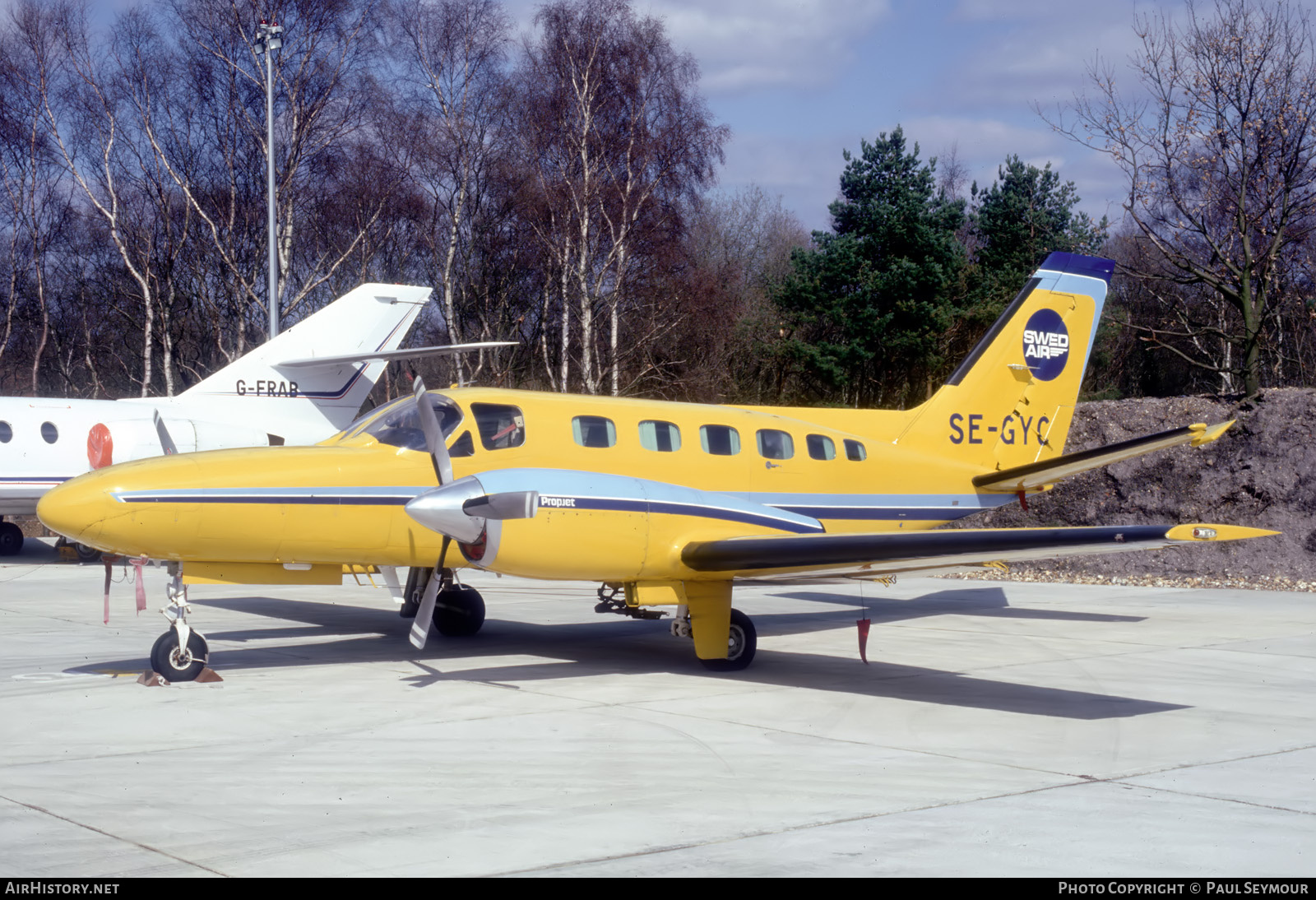 Aircraft Photo of SE-GYC | Cessna 441 Conquest II | Swedair | AirHistory.net #786162