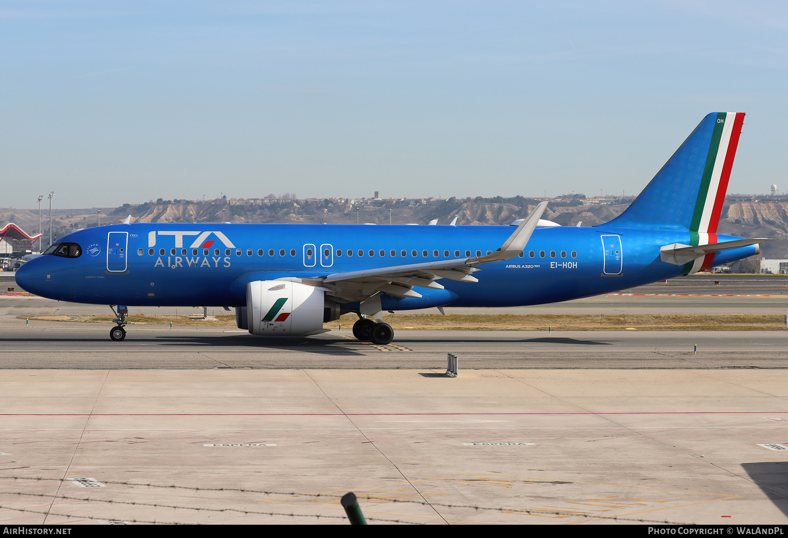 Aircraft Photo of EI-HOH | Airbus A320-272N | ITA Airways | AirHistory.net #786197