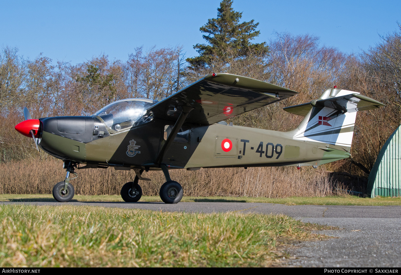 Aircraft Photo of T-409 | Saab T-17 Supporter | Denmark - Air Force | AirHistory.net #786206
