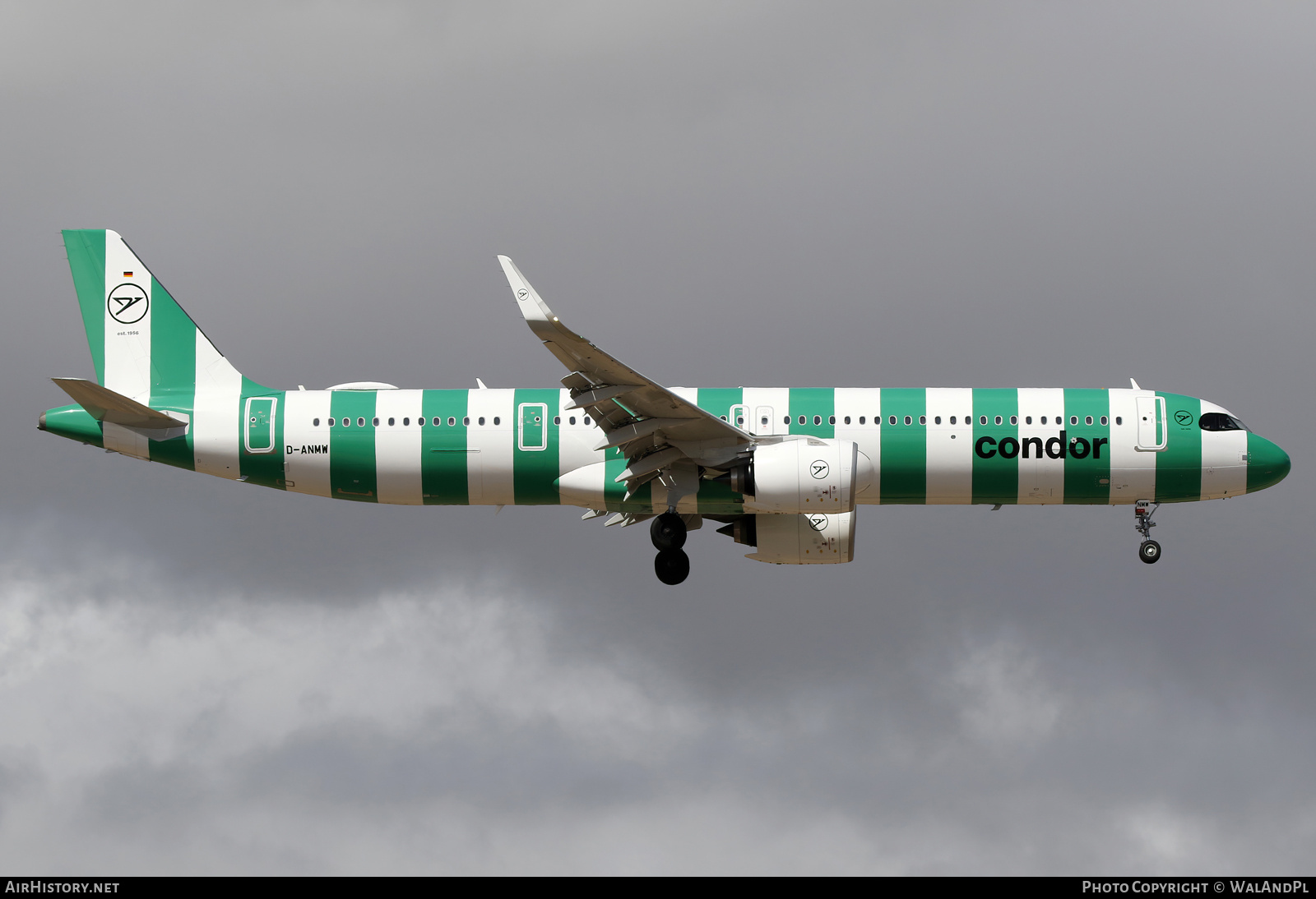 Aircraft Photo of D-ANMW | Airbus A321-271NX | Condor Flugdienst | AirHistory.net #786213