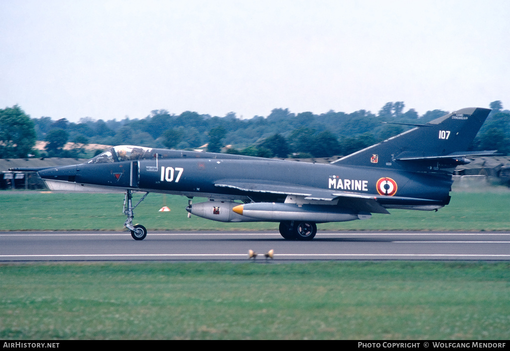 Aircraft Photo of 107 | Dassault Etendard IVP | France - Navy | AirHistory.net #786215