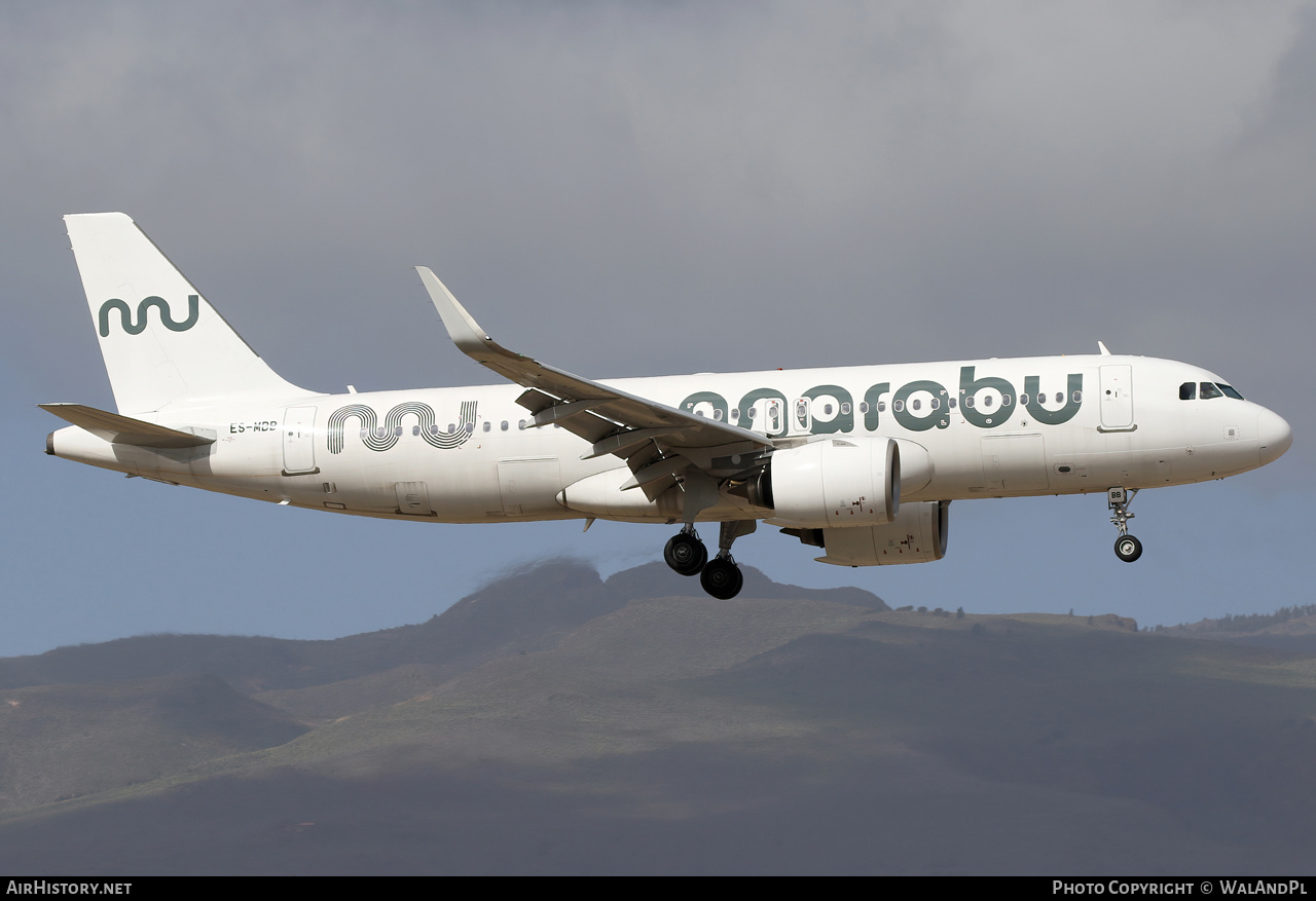 Aircraft Photo of ES-MBB | Airbus A320-271N | Marabu Airlines | AirHistory.net #786216