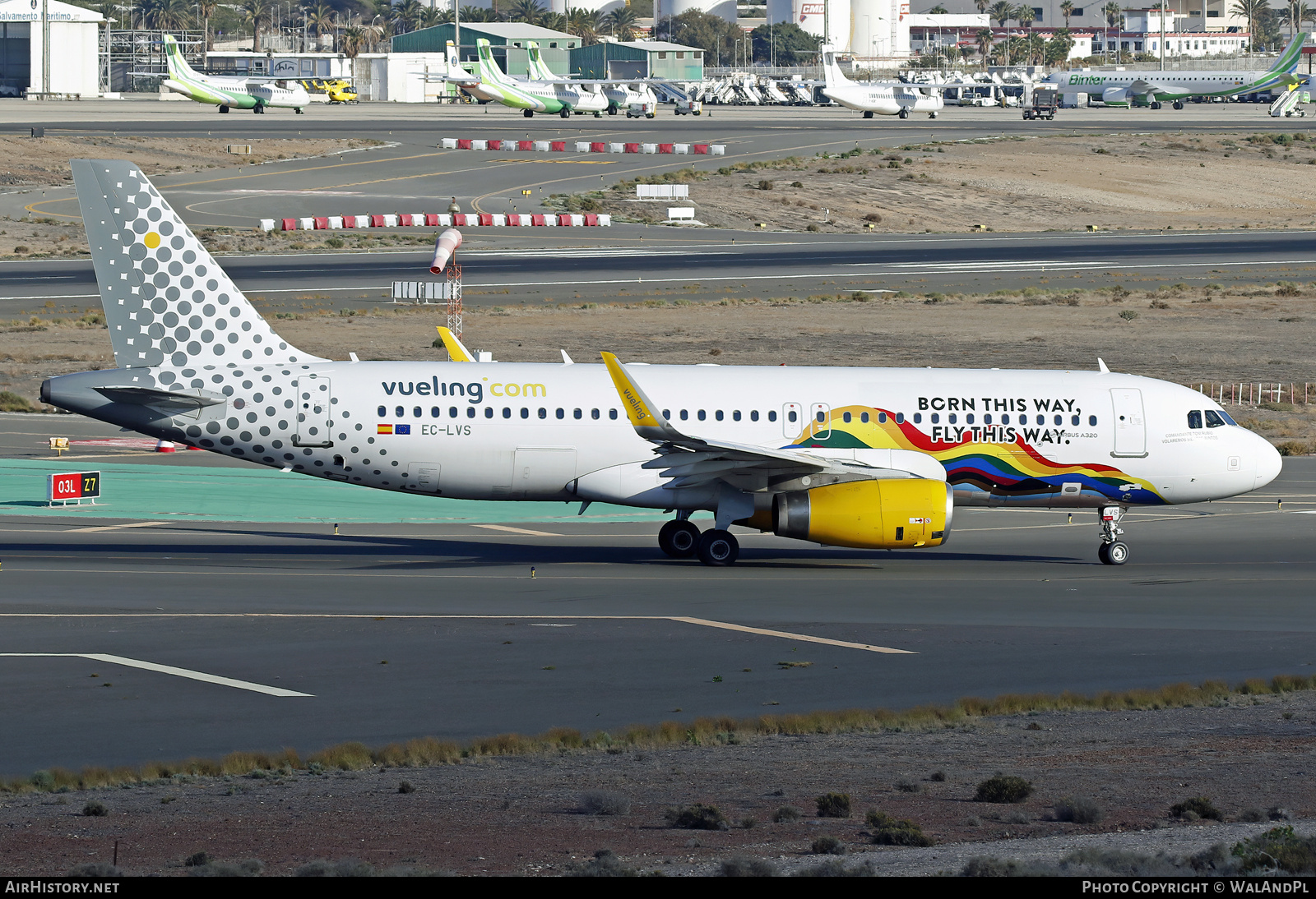 Aircraft Photo of EC-LVS | Airbus A320-232 | Vueling Airlines | AirHistory.net #786224