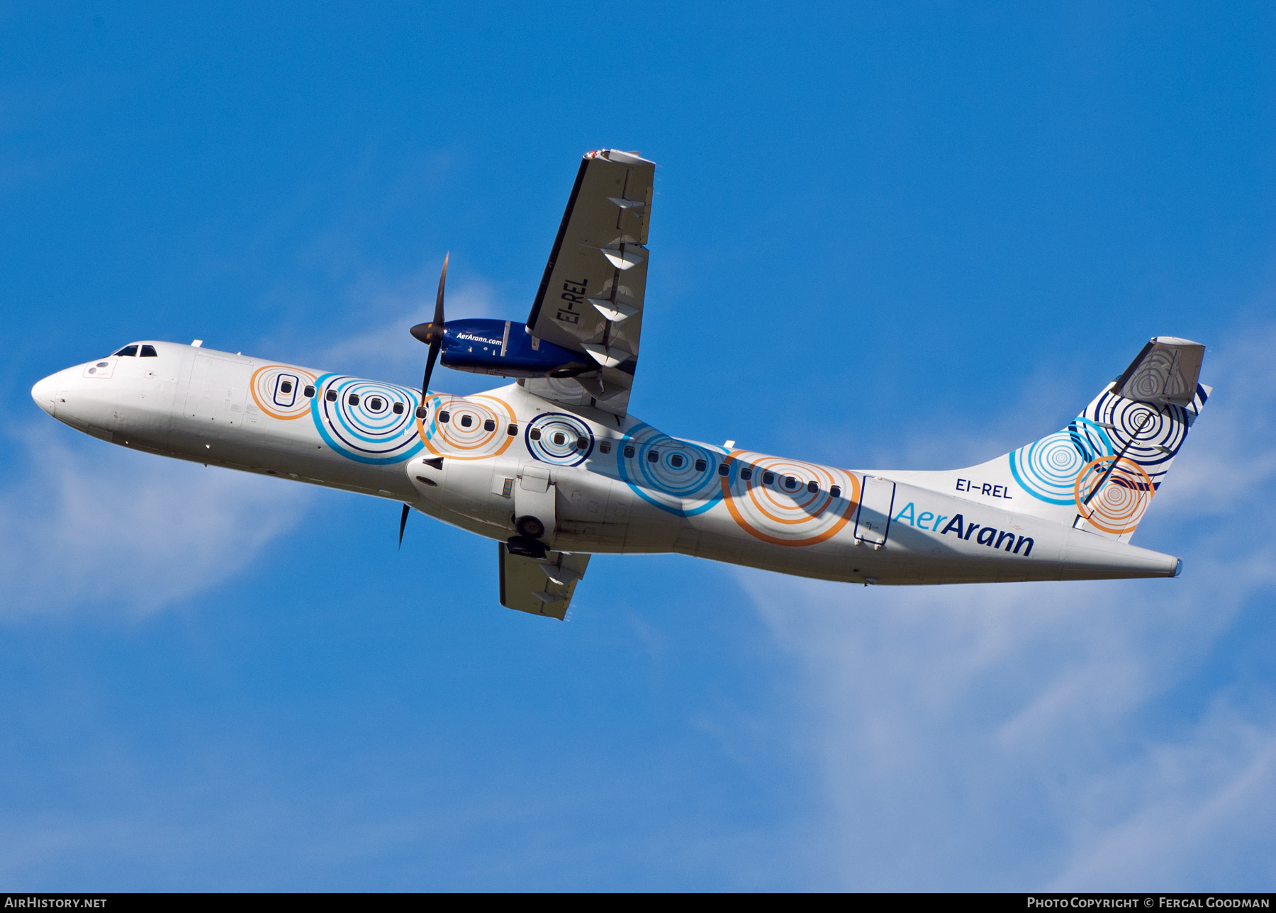 Aircraft Photo of EI-REL | ATR ATR-72-500 (ATR-72-212A) | Aer Arann | AirHistory.net #786238