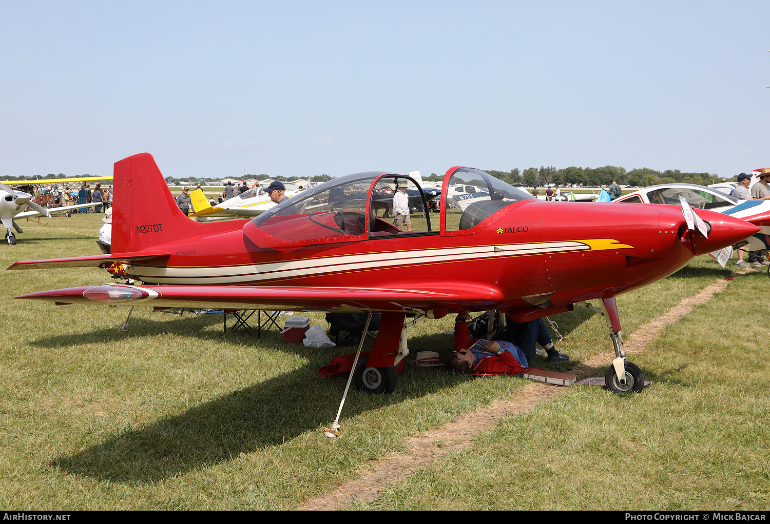 Aircraft Photo of N227DT | Aviamilano F.8L Falco | AirHistory.net #786256