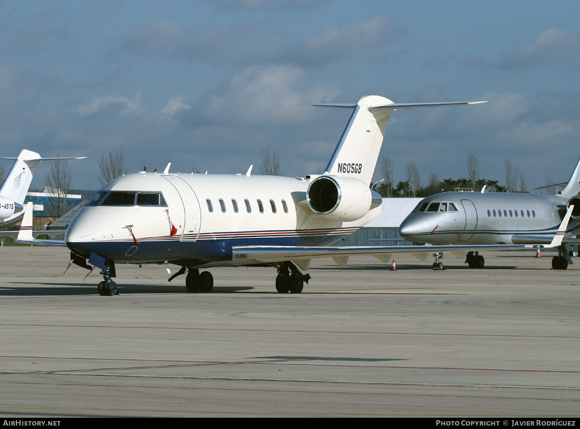 Aircraft Photo of N605GB | Bombardier Challenger 605 (CL-600-2B16) | AirHistory.net #786281