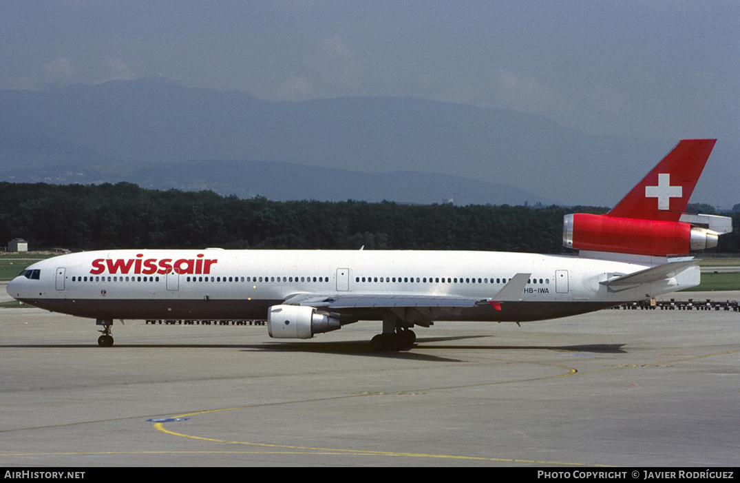 Aircraft Photo of HB-IWA | McDonnell Douglas MD-11 | Swissair | AirHistory.net #786293