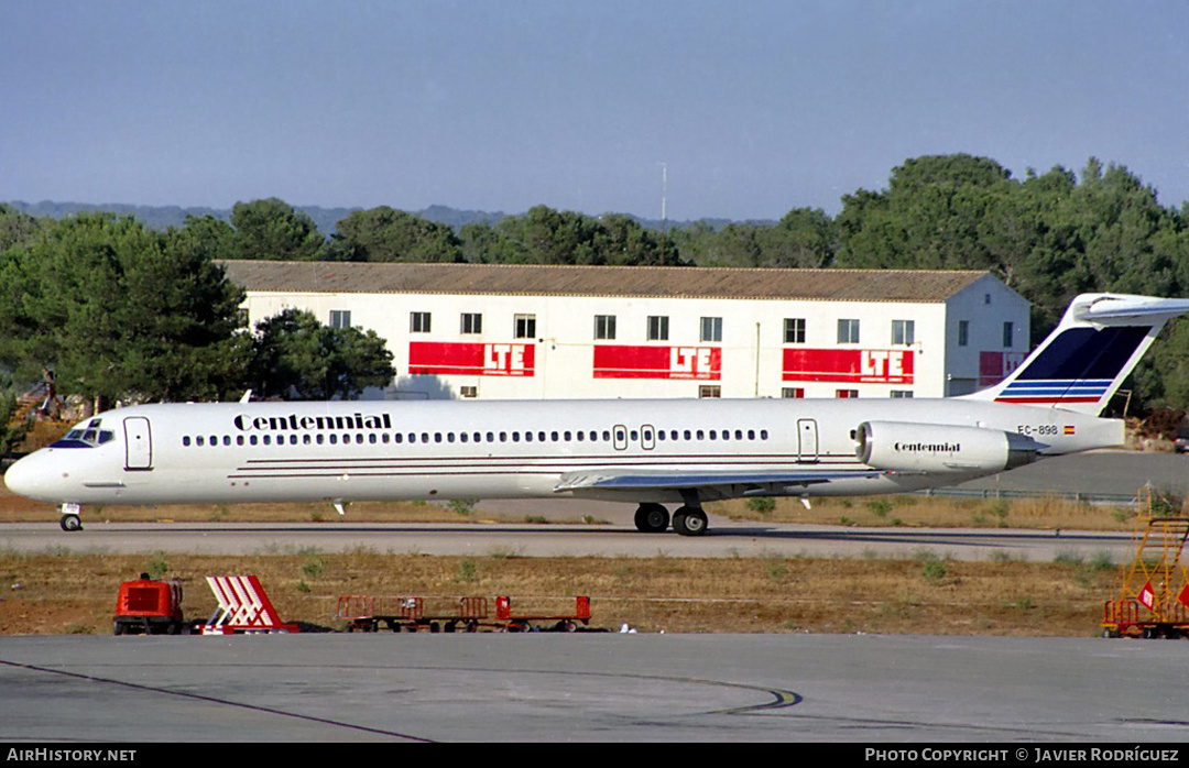 Aircraft Photo of EC-898 | McDonnell Douglas MD-83 (DC-9-83) | Centennial Airlines | AirHistory.net #786295