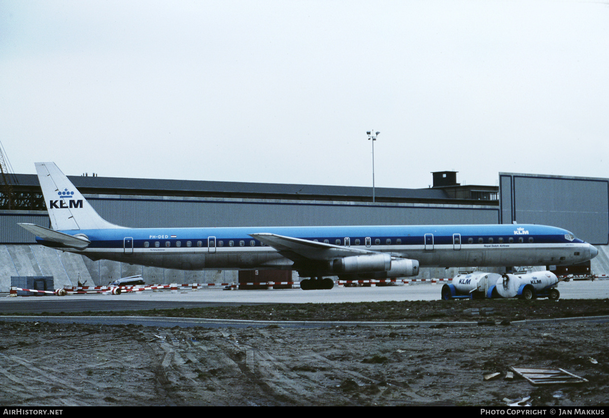 Aircraft Photo of PH-DED | McDonnell Douglas DC-8-63 | KLM - Royal Dutch Airlines | AirHistory.net #786300