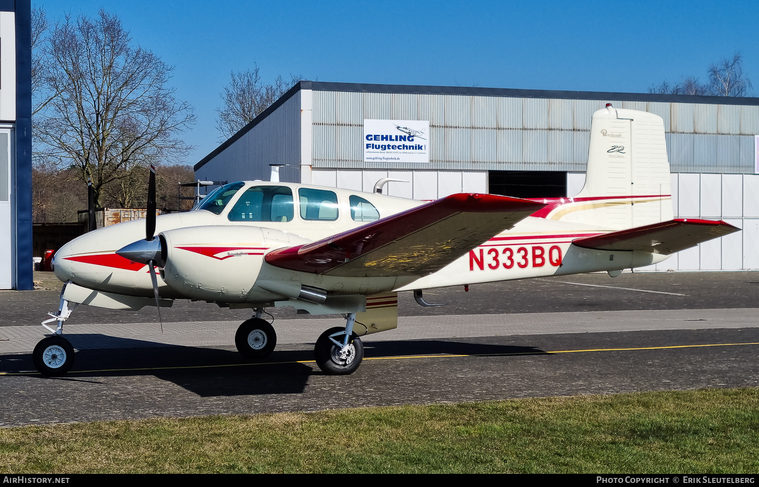 Aircraft Photo of N333BQ | Beech D50C Twin Bonanza | AirHistory.net #786306
