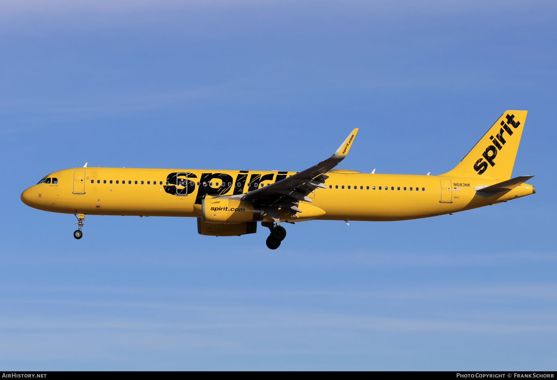 Aircraft Photo of N683NK | Airbus A321-231 | Spirit Airlines | AirHistory.net #786314