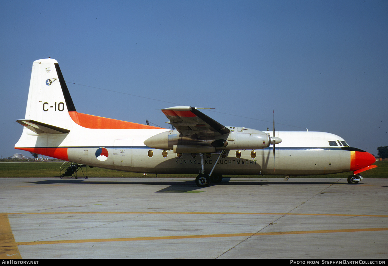 Aircraft Photo of C-10 | Fokker F27-300M Troopship | Netherlands - Air Force | AirHistory.net #786315