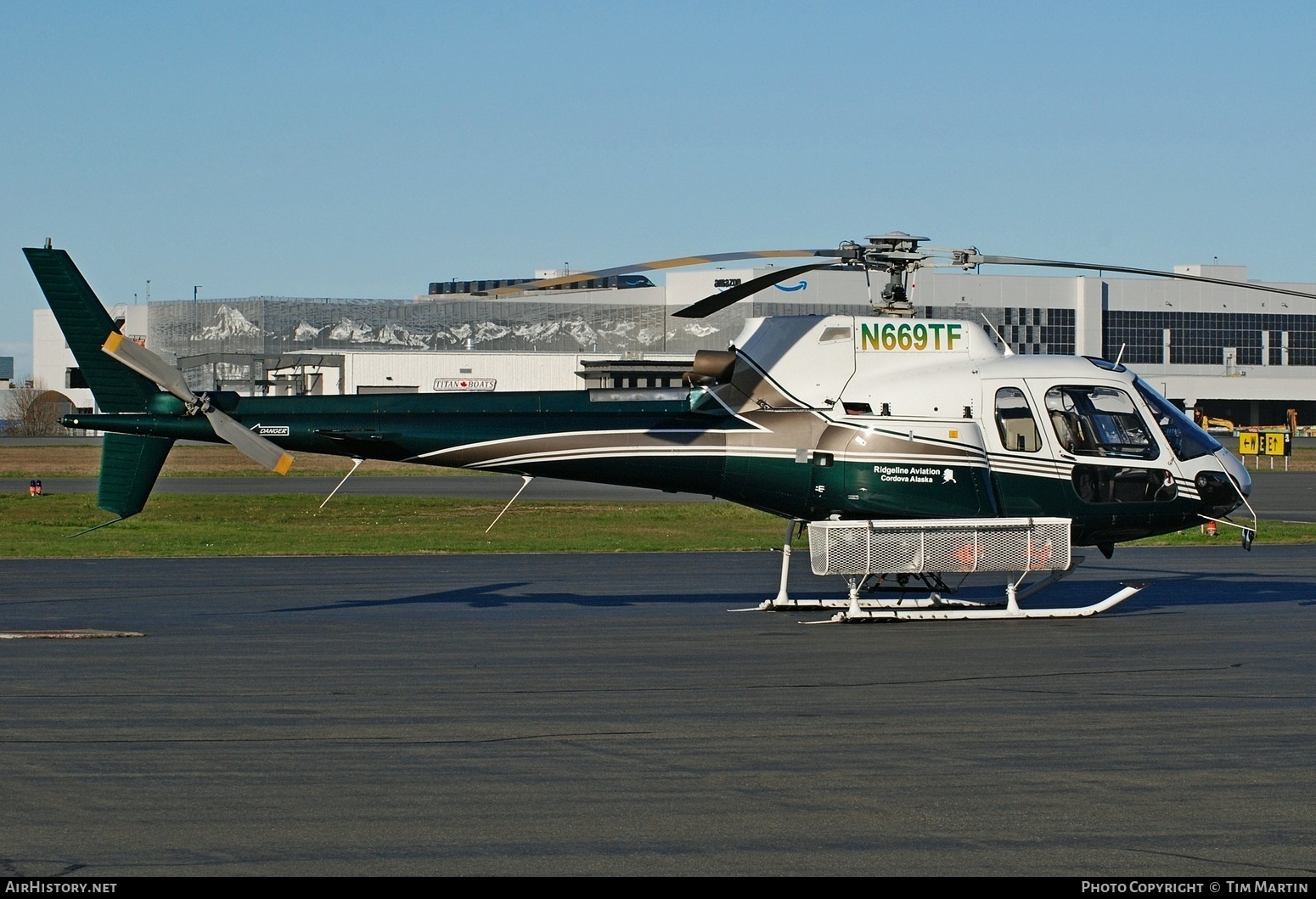 Aircraft Photo of N669TF | Aerospatiale AS-350D AStar Mk3 | Ridgeline Aviation | AirHistory.net #786319
