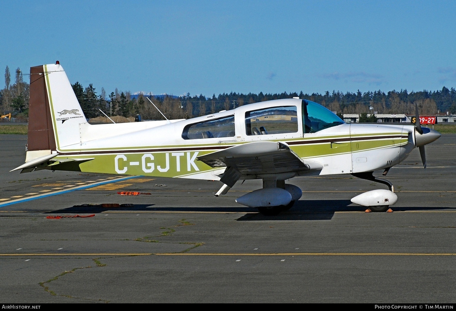 Aircraft Photo of C-GJTK | Grumman American AA-5A Cheetah | AirHistory.net #786320