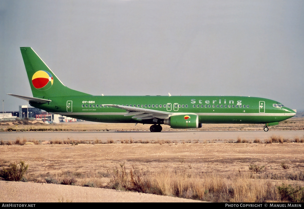 Aircraft Photo of OY-SEH | Boeing 737-85H | Sterling European Airlines | AirHistory.net #786324