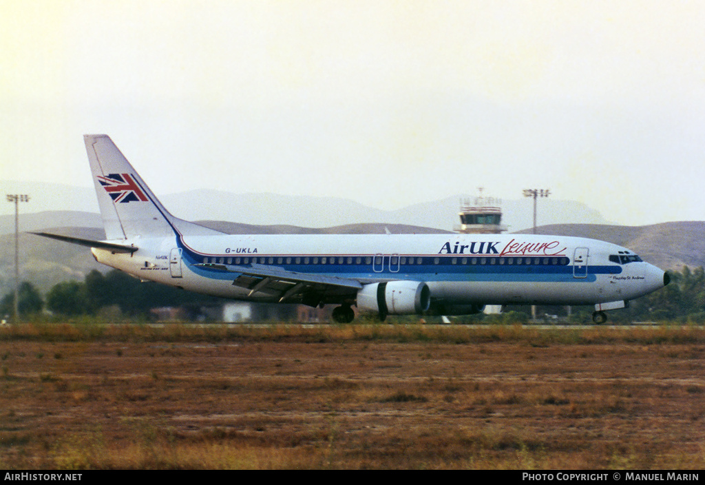 Aircraft Photo of G-UKLA | Boeing 737-4Y0 | Leisure International Airways | AirHistory.net #786325