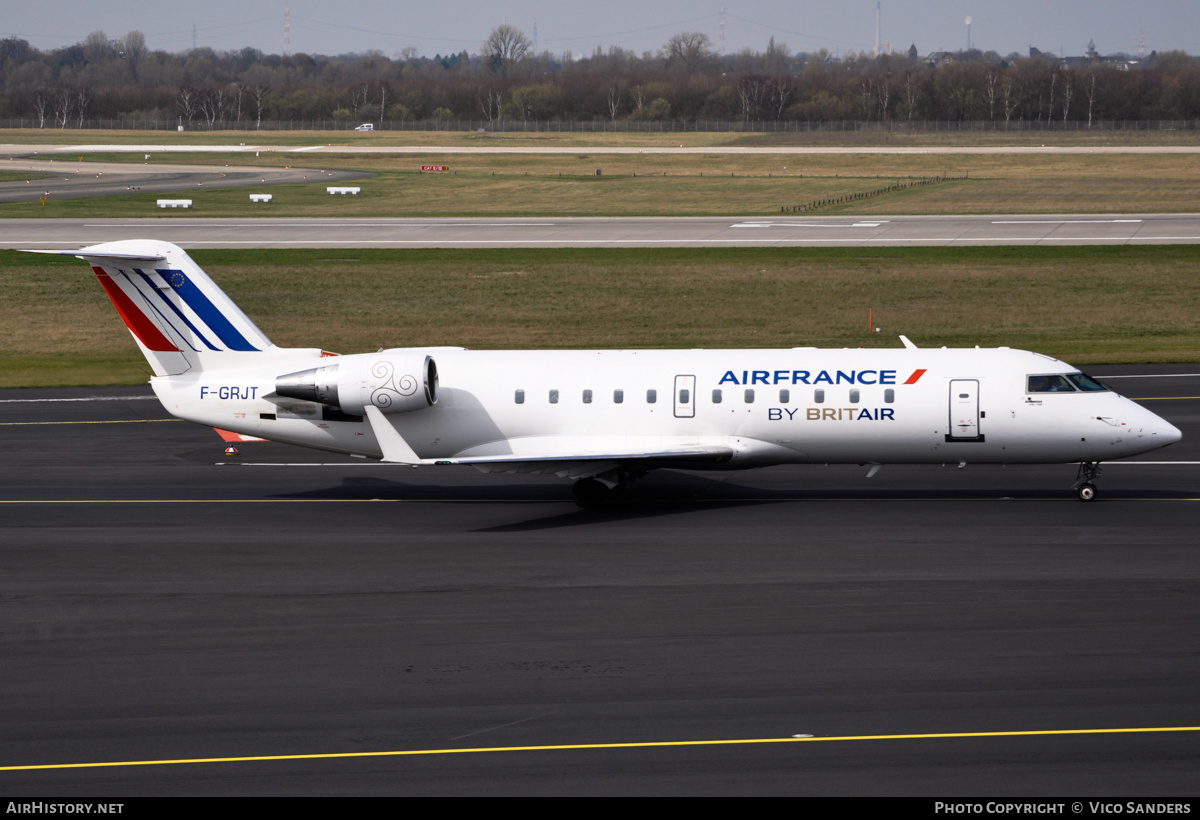 Aircraft Photo of F-GRJT | Bombardier CRJ-100ER (CL-600-2B19) | Air France | AirHistory.net #786328