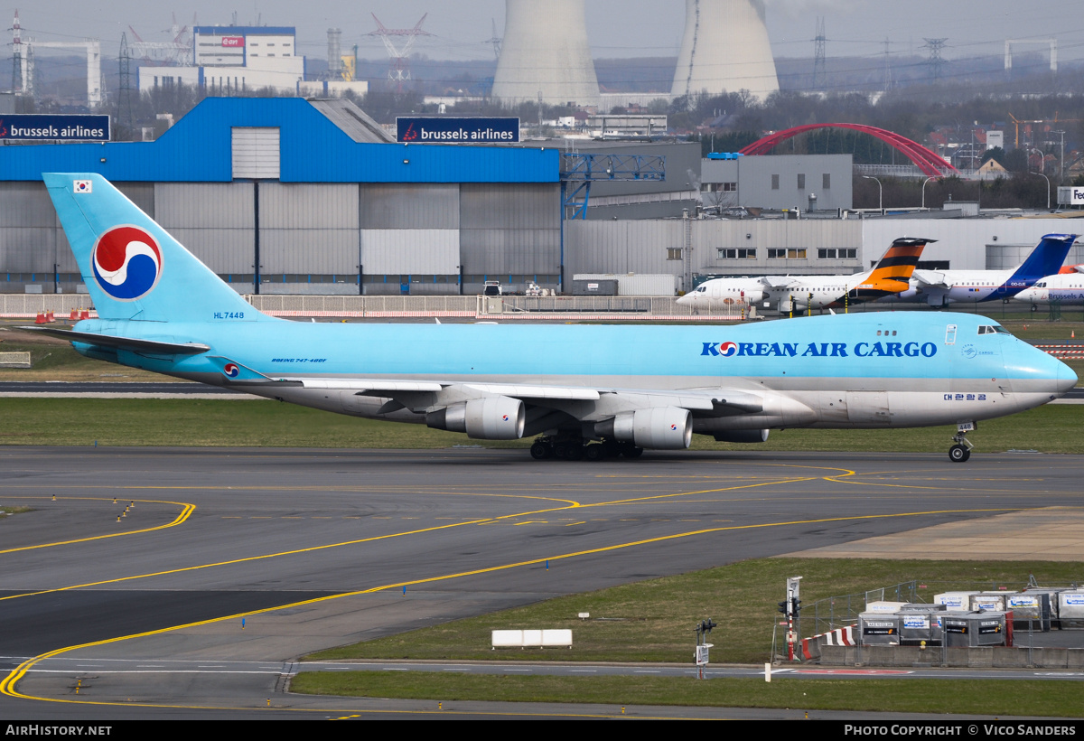 Aircraft Photo of HL7448 | Boeing 747-4B5F/SCD | Korean Air Cargo | AirHistory.net #786337