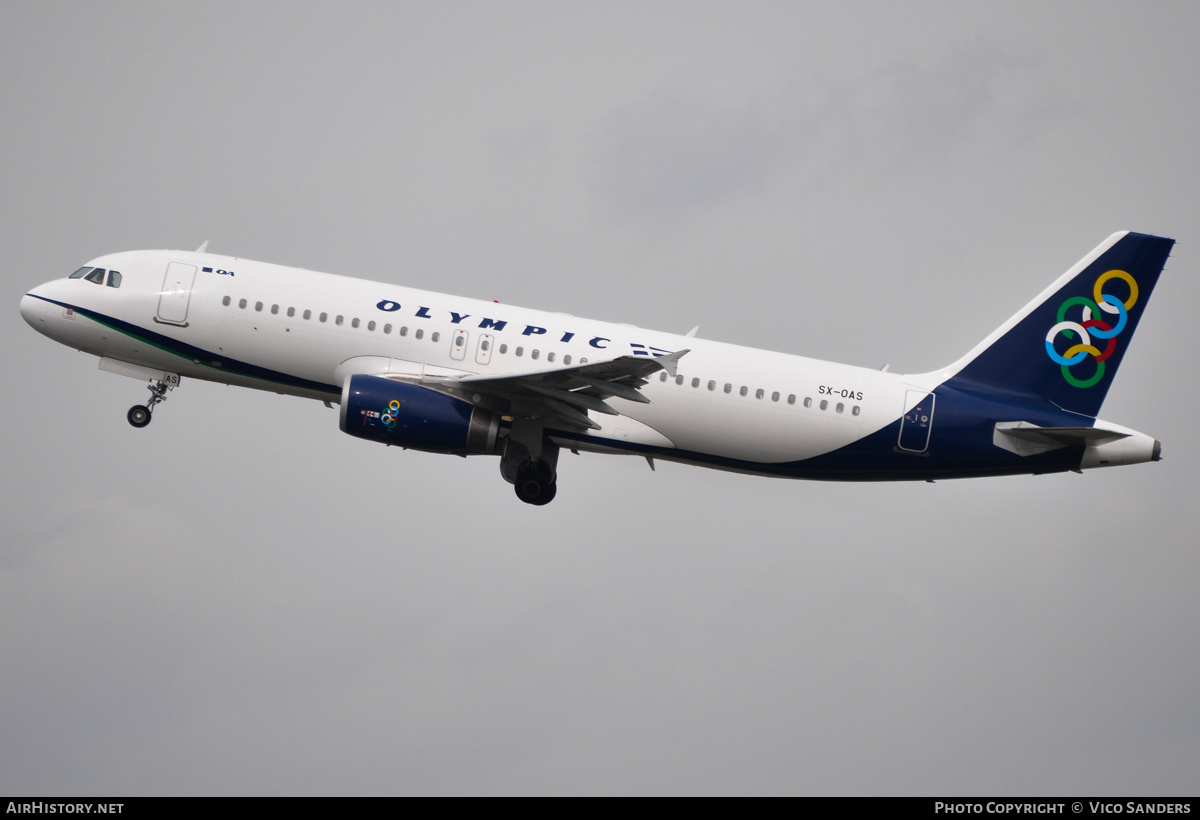 Aircraft Photo of SX-OAS | Airbus A320-232 | Olympic | AirHistory.net #786339
