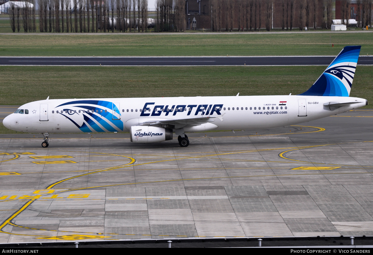 Aircraft Photo of SU-GBV | Airbus A321-231 | EgyptAir | AirHistory.net #786340