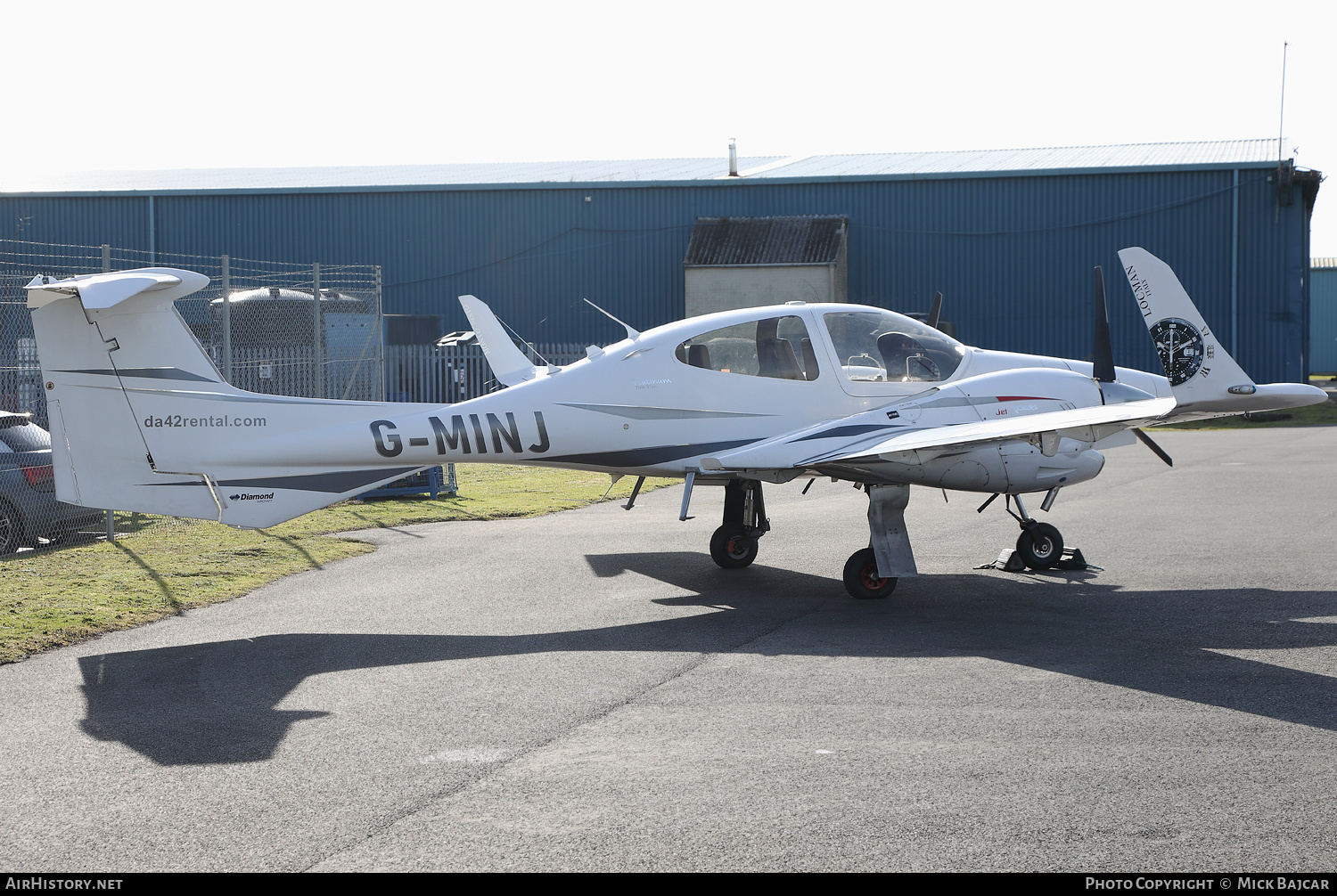 Aircraft Photo of G-MINJ | Diamond DA42 Twin Star | AirHistory.net #786351