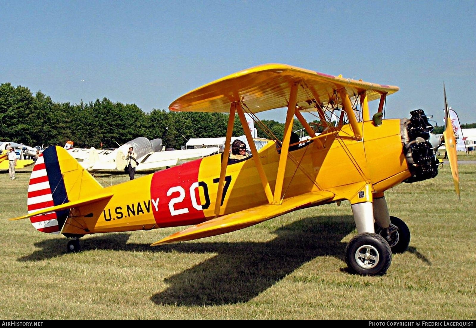 Aircraft Photo of SE-BOZ | Stearman N2S-1 Kaydet (A75N1) | USA - Navy | AirHistory.net #786357