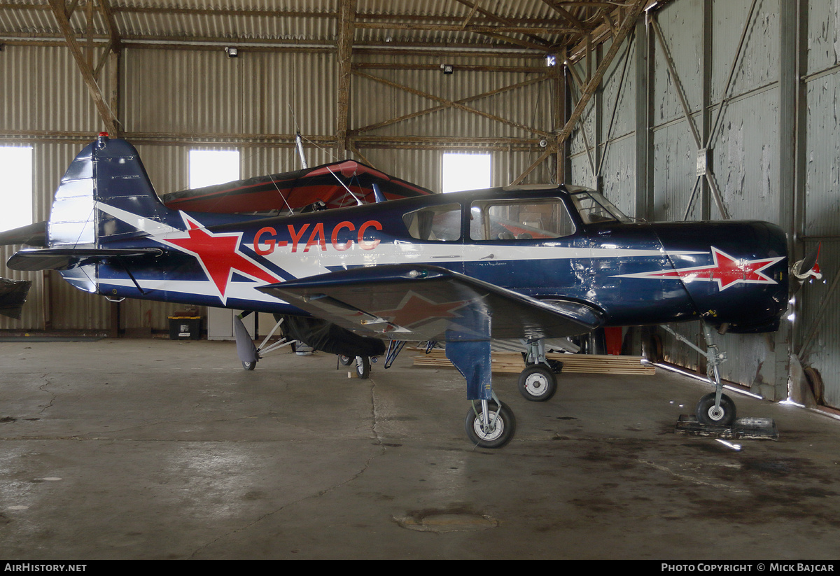 Aircraft Photo of G-YACC | Yakovlev Yak-18T | AirHistory.net #786364