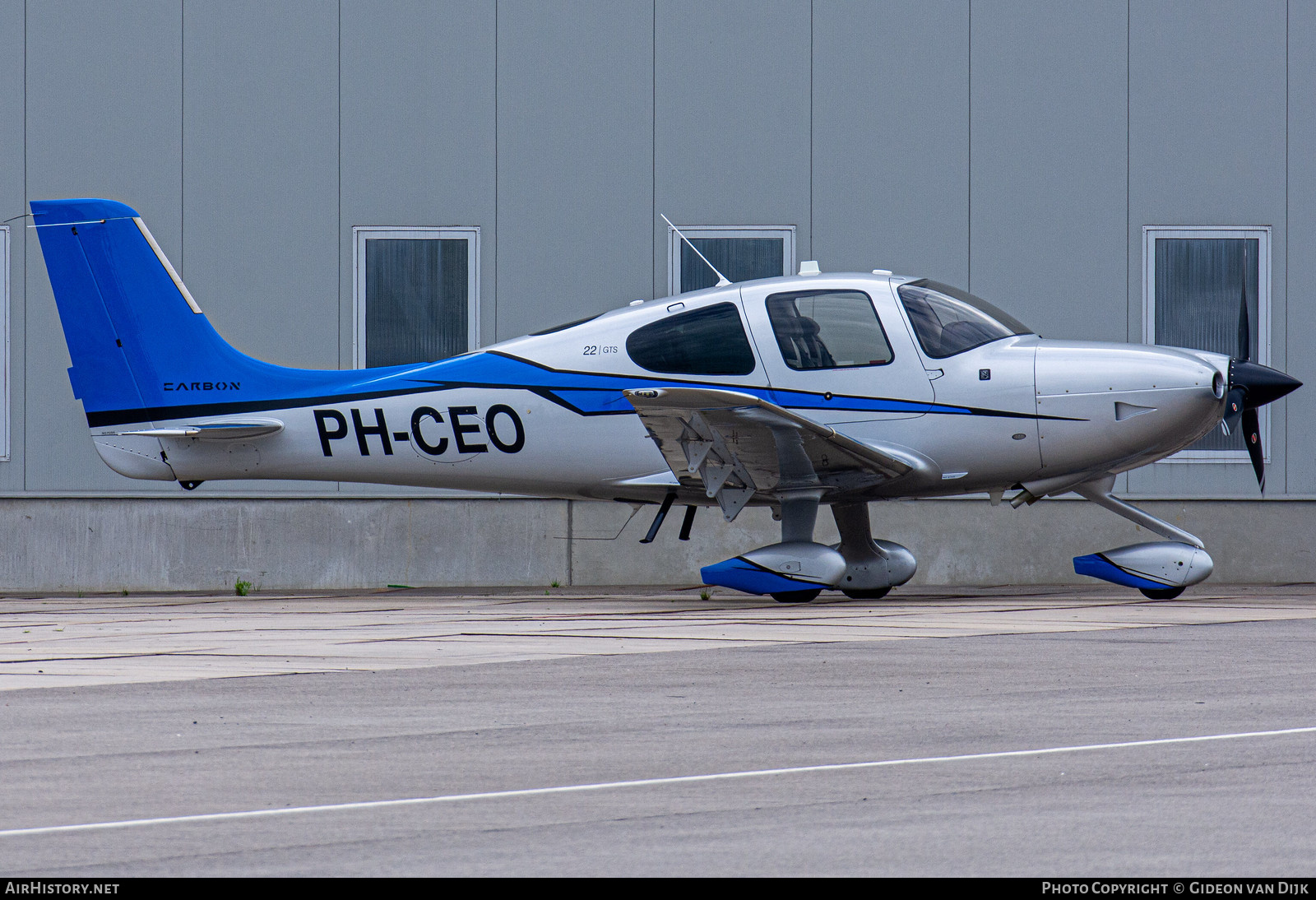 Aircraft Photo of PH-CEO | Cirrus SR-22 G5-GTS Carbon | AirHistory.net #786393