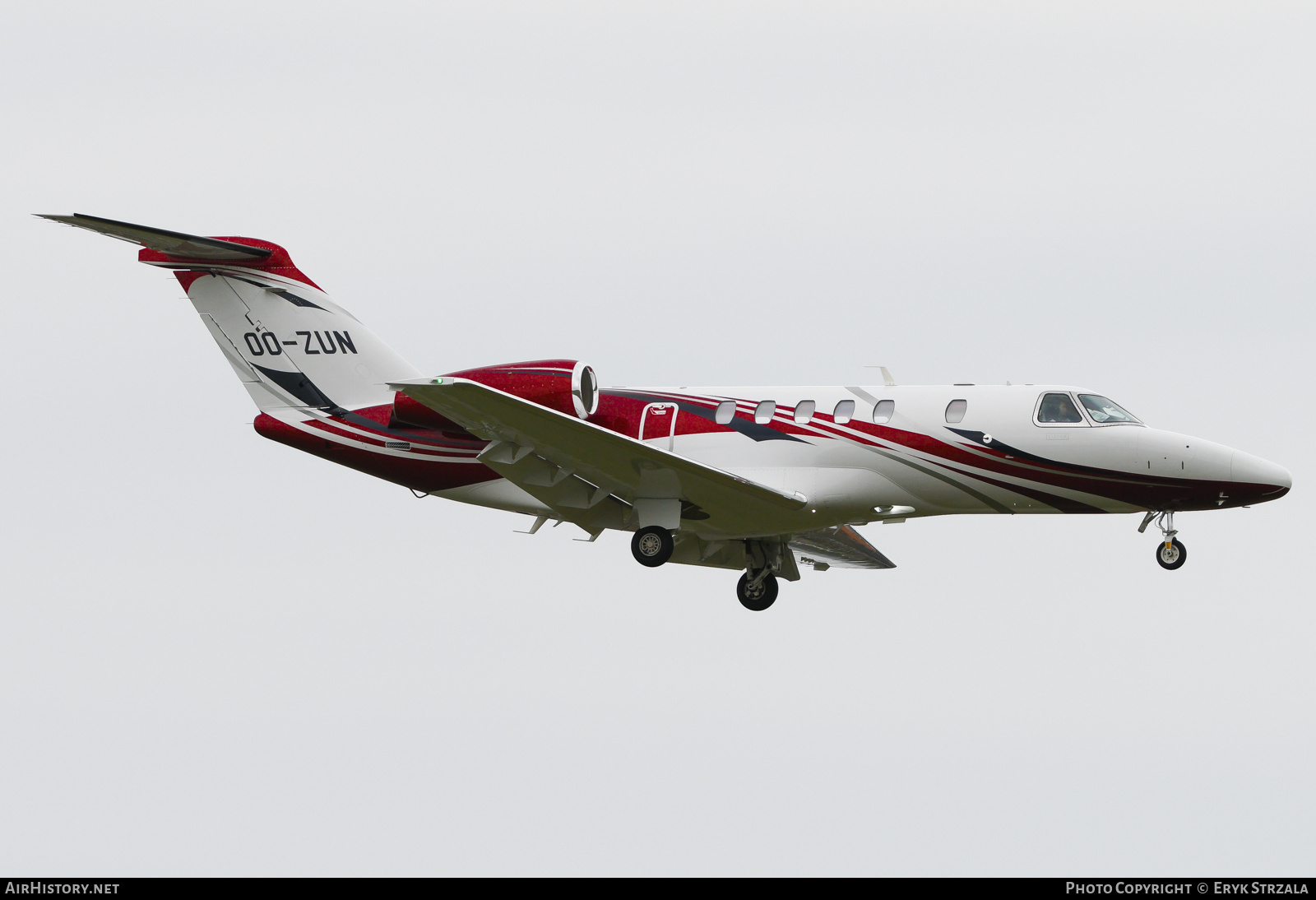 Aircraft Photo of OO-ZUN | Cessna 525C CitationJet CJ4 | AirHistory.net #786405